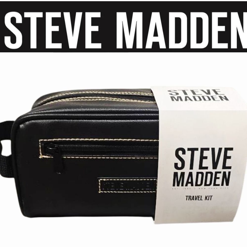 Steve Madden Travel Kit- Black